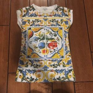 Dolce & Gabbana Tee Shirt dress kids